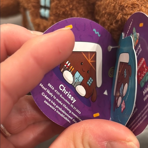 Bum Bunz Chrissy Snowy Cabin Plush NEW - Picture 6 of 6